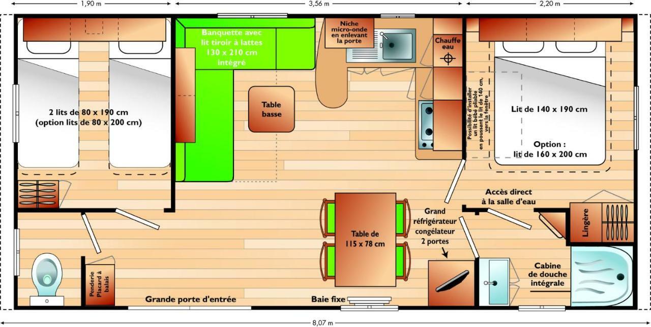 Camping Le Picard Tournieres